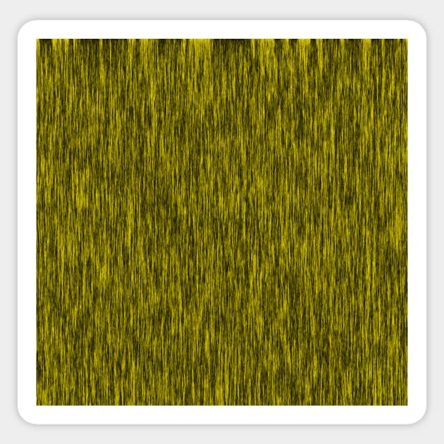 Yellow and Black Fibers Sticker by YellowLion